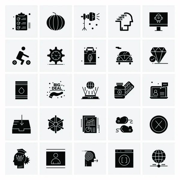 Ensemble Icônes Créatives Universelles Simplement Vectorielles Illustrations Pour Applications Projets — Image vectorielle