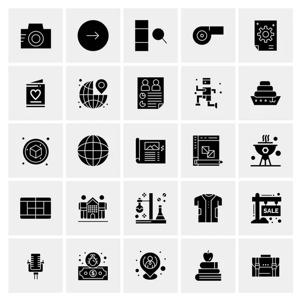 Conjunto Iconos Creativos Universales Simplemente Vector Ilustraciones Para Aplicaciones Web — Vector de stock