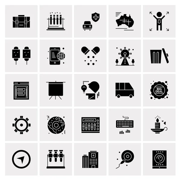 Set Universal Creative Icons Simply Vector Illustrations Web Mobile Apps — Stock Vector