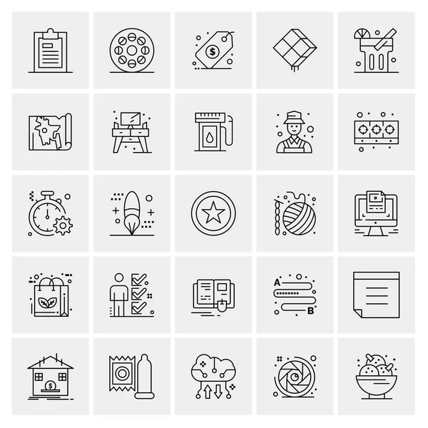 Conjunto Iconos Creativos Universales Simplemente Vector Ilustraciones Para Aplicaciones Web — Vector de stock