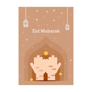 Ramazan Kareem tebrik şablonu. Arapça kaligrafi ve tradito