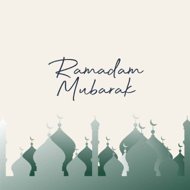 Vintage İslami tarzı broşür ve el ilanı tasarım şablonu ile lo