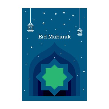 Ramazan Kareem tebrik şablonu. Arapça kaligrafi ve tradito