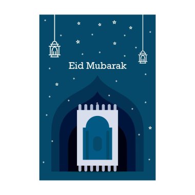 Ramazan Kareem tebrik şablonu. Arapça kaligrafi ve tradito