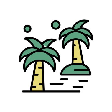 Ramazan simgeleri. Müslüman İslam dua ve ramazan kareem ince çizgi 