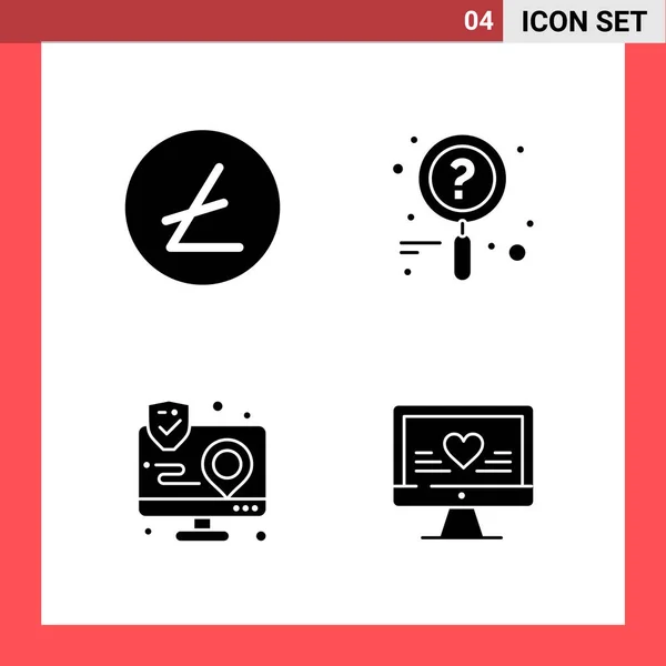 Set Universal Creative Icons Simply Vector Illustrations Web Mobile Apps — Stock Vector