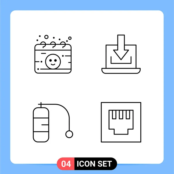 Set de 25 iconos de negocio universales Vector — Vector de stock