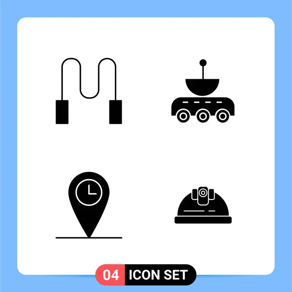 Conjunto Iconos Creativos Universales Simplemente Vector Ilustraciones Para Aplicaciones Web — Vector de stock