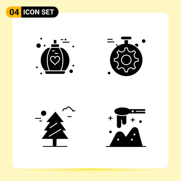 Conjunto Iconos Creativos Universales Simplemente Vector Ilustraciones Para Aplicaciones Web — Vector de stock