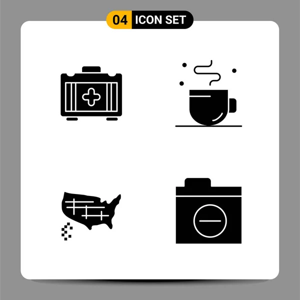 Conjunto Iconos Creativos Universales Simplemente Vector Ilustraciones Para Aplicaciones Web — Vector de stock