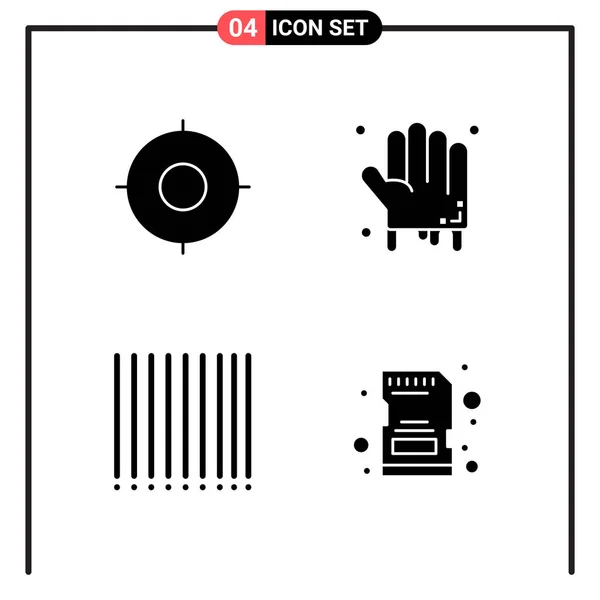 Set Dari Ikon Kreatif Universal Cukup Ilustrasi Vektor Untuk Aplikasi - Stok Vektor