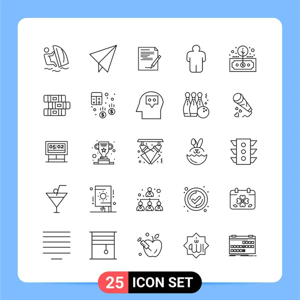 Set Universal Creative Icons Simply Vector Illustrations Web Mobile Apps — Stock Vector