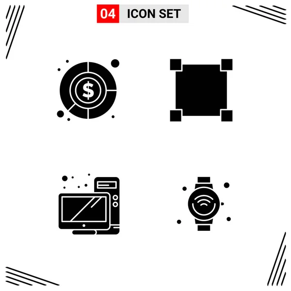 Conjunto Iconos Creativos Universales Simplemente Vector Ilustraciones Para Aplicaciones Web — Vector de stock