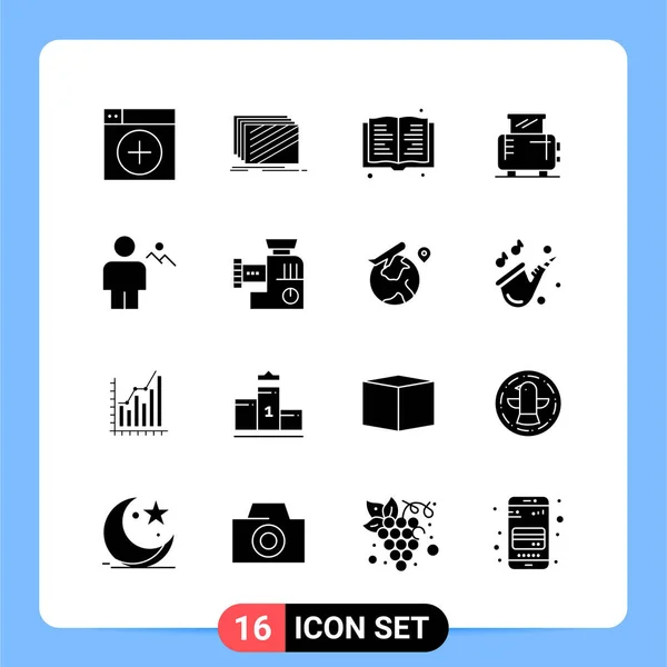 Conjunto Iconos Creativos Universales Simplemente Vector Ilustraciones Para Aplicaciones Web — Archivo Imágenes Vectoriales