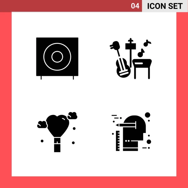 Conjunto Iconos Creativos Universales Simplemente Vector Ilustraciones Para Aplicaciones Web — Archivo Imágenes Vectoriales