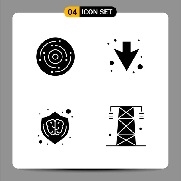 Set of 25 Universal Business Icons Vector — Stock Vector