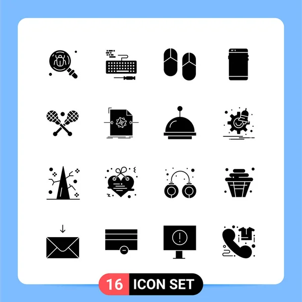 Conjunto Iconos Creativos Universales Simplemente Vector Ilustraciones Para Aplicaciones Web — Vector de stock