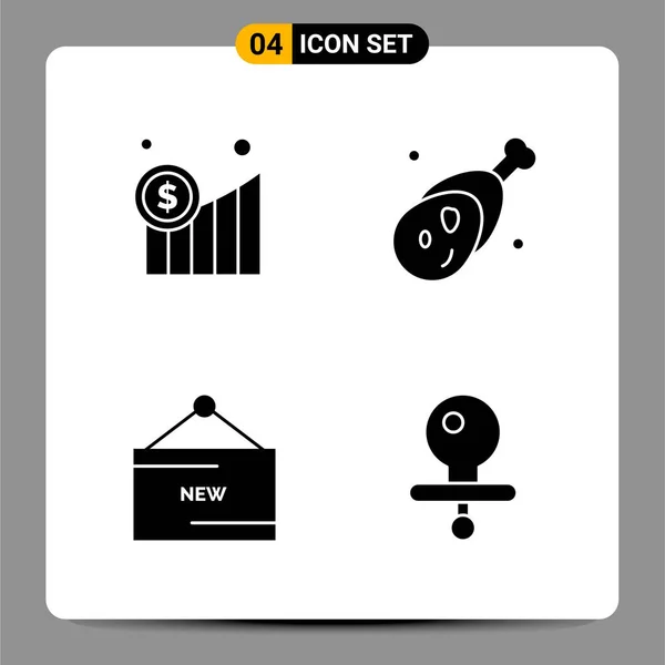 Set of 25 Universal Business Icons Vector — Stock Vector