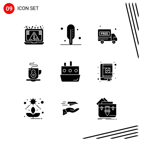 Conjunto Iconos Creativos Universales Simplemente Vector Ilustraciones Para Aplicaciones Web — Vector de stock