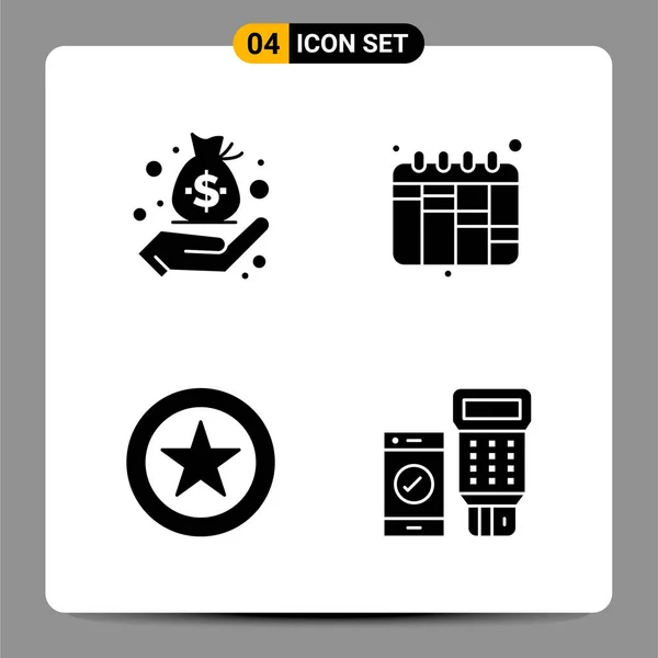 Conjunto Iconos Creativos Universales Simplemente Vector Ilustraciones Para Aplicaciones Web — Archivo Imágenes Vectoriales