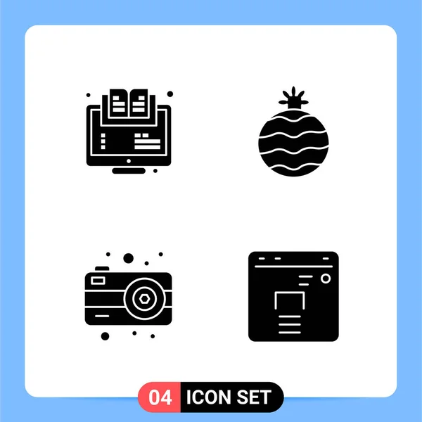 Set de 25 iconos de negocio universales Vector — Vector de stock