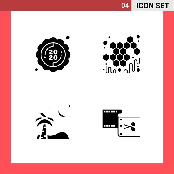 Set Universal Creative Icons Simply Vector Illustrations Web Mobile Apps — Stock Vector