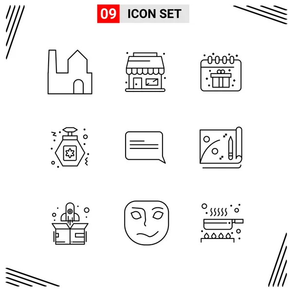 Set of 25 Universal Business Icons Vector — Stock Vector