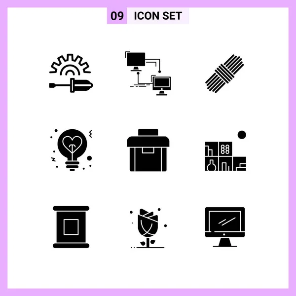 Set Universal Creative Icons Simply Vector Illustrations Web Mobile Apps — Stock Vector