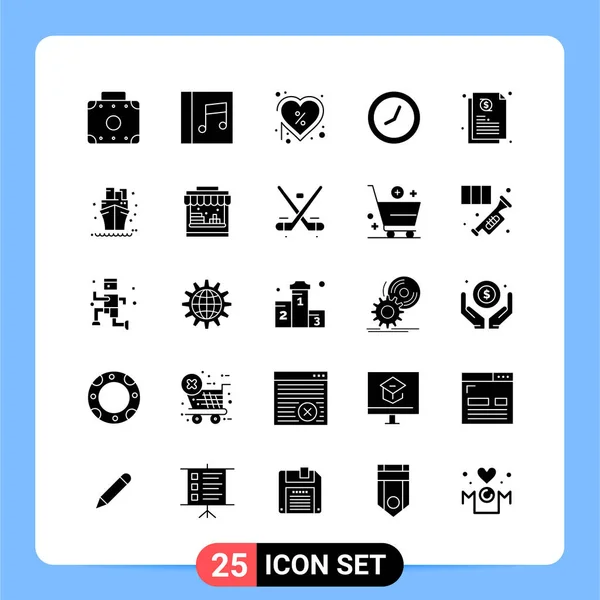 Set Universal Creative Icons Simply Vector Illustrations Web Mobile Apps — Stock Vector