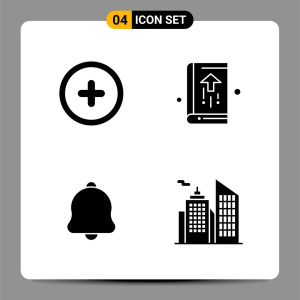 Conjunto Iconos Creativos Universales Simplemente Vector Ilustraciones Para Aplicaciones Web — Vector de stock