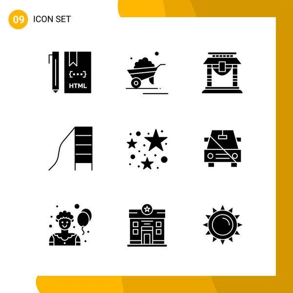 Set Universal Creative Icons Simply Vector Illustrations Web Mobile Apps — Stock Vector