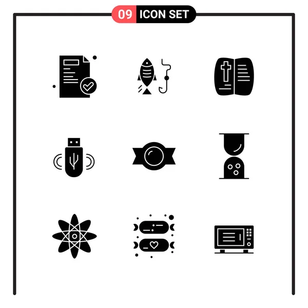 Set of 25 Universal Business Icons Vector — Stockový vektor