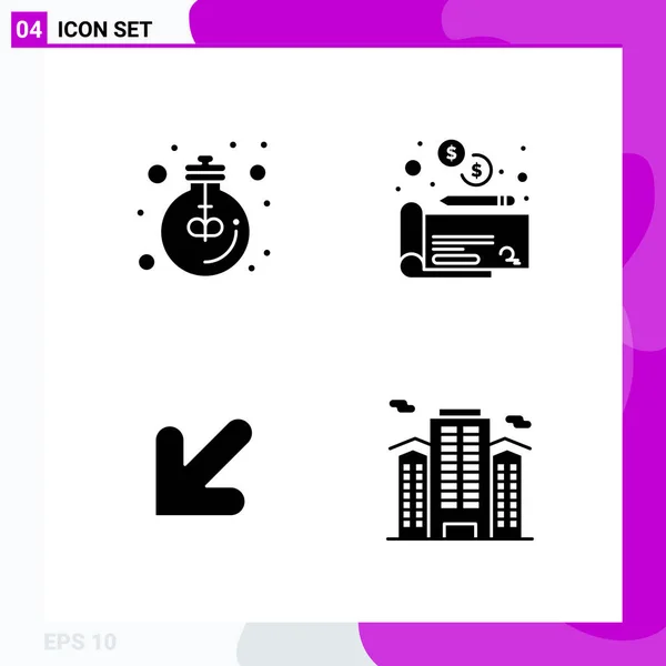 Conjunto Iconos Creativos Universales Simplemente Vector Ilustraciones Para Aplicaciones Web — Archivo Imágenes Vectoriales