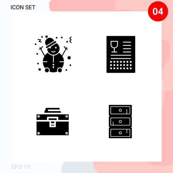 Set of 25 Universal Business Icons Vector — Stockový vektor