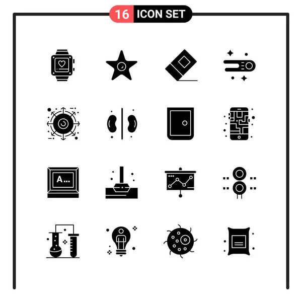 Conjunto Iconos Creativos Universales Simplemente Vector Ilustraciones Para Aplicaciones Web — Vector de stock