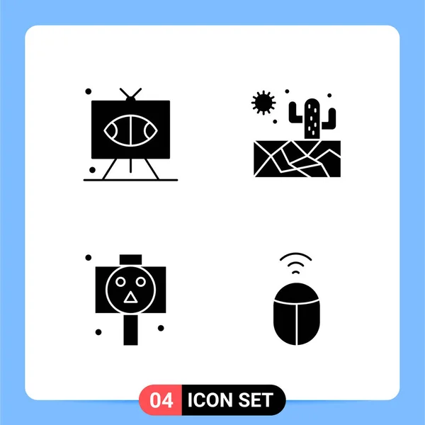 Conjunto Iconos Creativos Universales Simplemente Vector Ilustraciones Para Aplicaciones Web — Archivo Imágenes Vectoriales