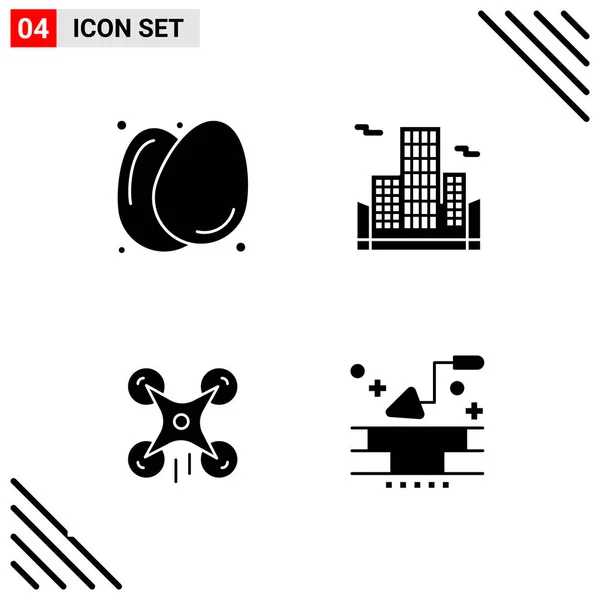 Conjunto Iconos Creativos Universales Simplemente Vector Ilustraciones Para Aplicaciones Web — Vector de stock