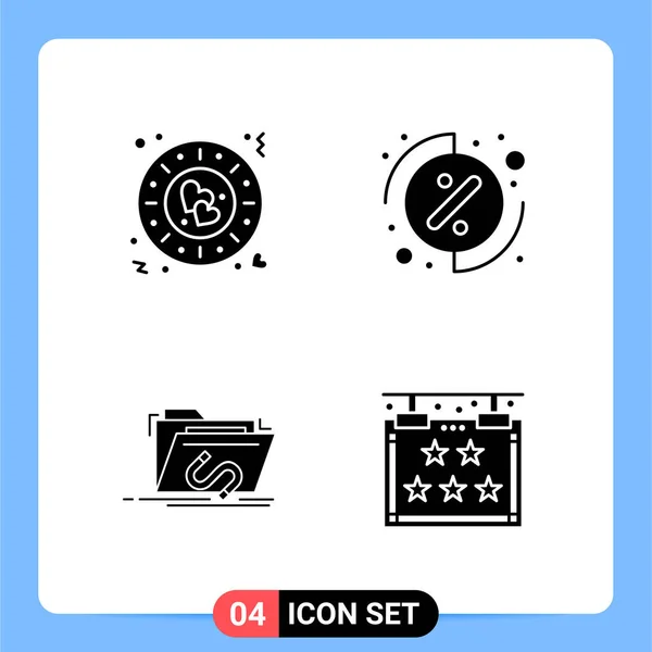 Conjunto Iconos Creativos Universales Simplemente Vector Ilustraciones Para Aplicaciones Web — Archivo Imágenes Vectoriales