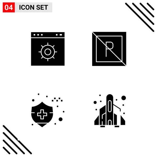 Set of 25 Universal Business Icons Vector — Stockový vektor