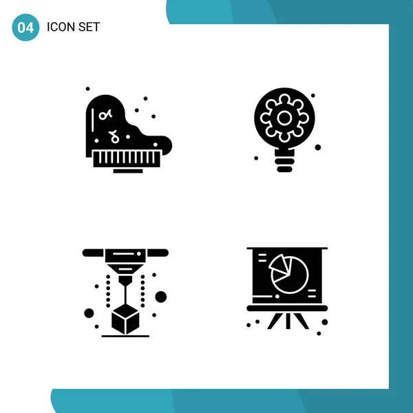 Set Universal Creative Icons Simply Vector Illustrations Web Mobile Apps — Stock Vector