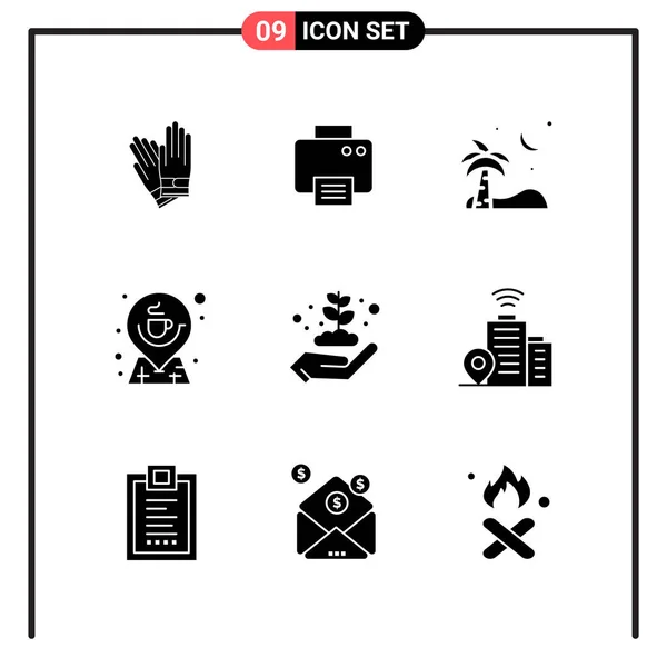 Conjunto Iconos Creativos Universales Simplemente Vector Ilustraciones Para Aplicaciones Web — Vector de stock