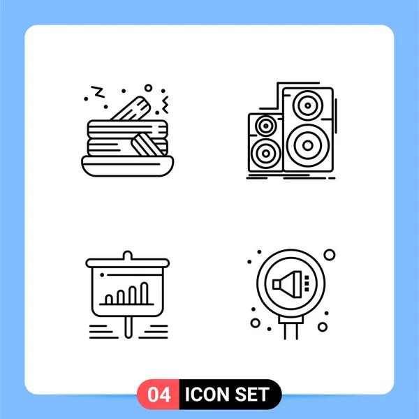 Set de 25 iconos de negocio universales Vector — Vector de stock