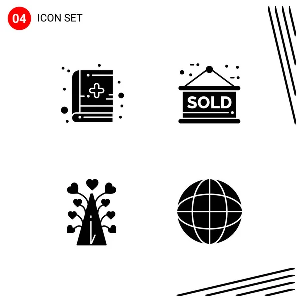 Conjunto Iconos Creativos Universales Simplemente Vector Ilustraciones Para Aplicaciones Web — Vector de stock