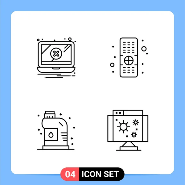 Set of 25 Universal Business Icons Vector — Stock Vector