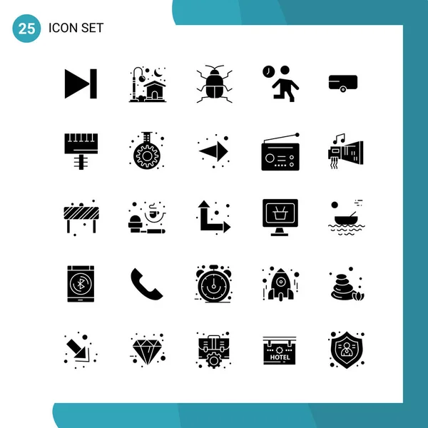 Set Universal Creative Icons Simply Vector Illustrations Web Mobile Apps — Stock Vector