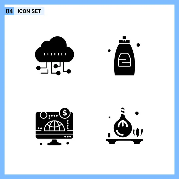 Set of 25 Universal Business Icons Vector — Stock Vector