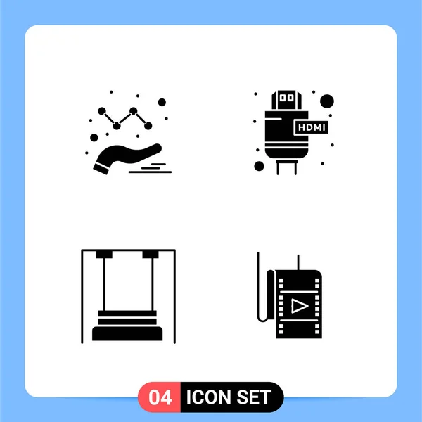 Set Universal Creative Icons Simply Vector Illustrations Web Mobile Apps — Stock Vector