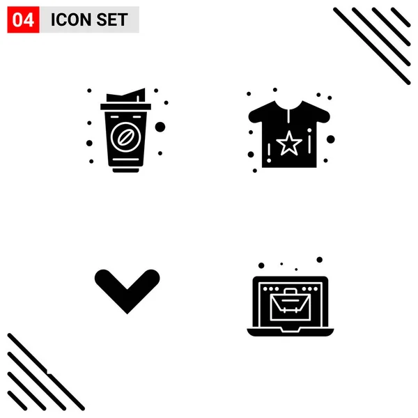 Conjunto Iconos Creativos Universales Simplemente Vector Ilustraciones Para Aplicaciones Web — Vector de stock