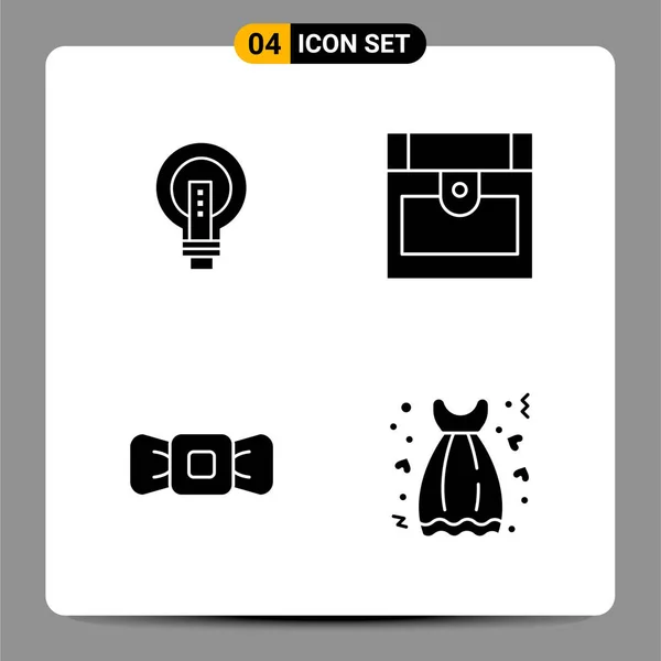 Conjunto Iconos Creativos Universales Simplemente Vector Ilustraciones Para Aplicaciones Web — Vector de stock