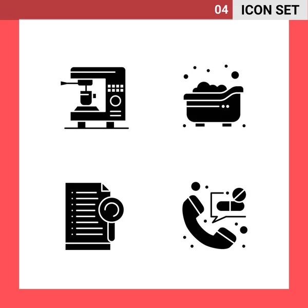 Conjunto Iconos Creativos Universales Simplemente Vector Ilustraciones Para Aplicaciones Web — Archivo Imágenes Vectoriales